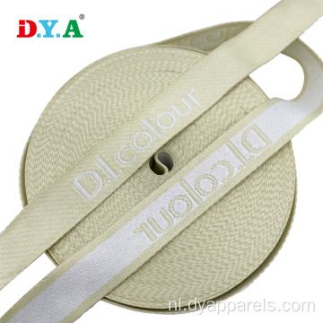 Webbing tape riem aangepaste Logo Webbing -riem